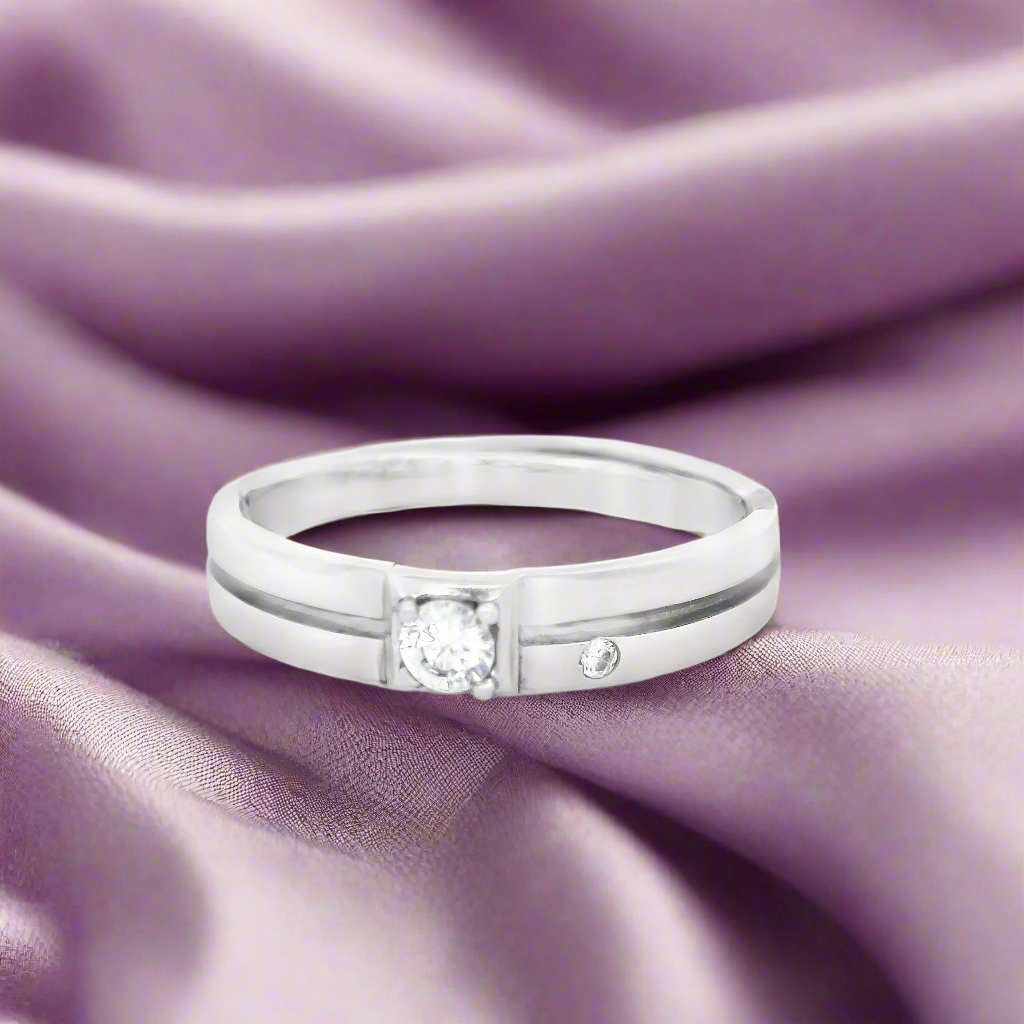 925 Silver Ring with Gemstone